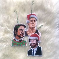 Image 2 of DIE HARD Christmas ORNAMENT 3 Pack Combo!