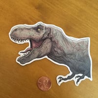 Image 5 of TREX Jurassic FRIDGE MAGNET