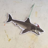 Image 5 of JAWS SHARK Christmas ORNAMENT!