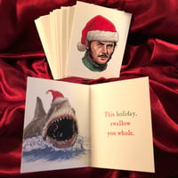 Image 1 of 10 PACK QUINT Christmas CARDS!