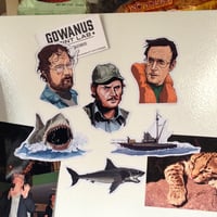 Image 3 of JAWS Fridge Magnet 6 Pack SET!