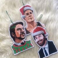 Image 4 of DIE HARD Christmas ORNAMENT 3 Pack Combo!