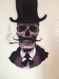 Image 1 of MISTER SKULL Fridge MAGNET!