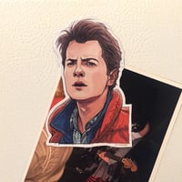 Image 1 of MARTY BttF FRIDGE MAGNET