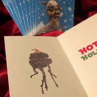 Image 4 of 10 PACK TAUNTAUN CHRISTMAS CARDS!