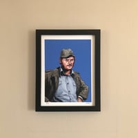 Image 1 of QUINT 8.5x11" Limited Edition JAWS PRINT!