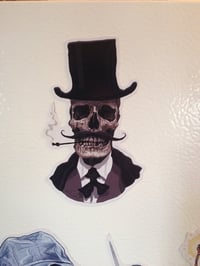 Image 2 of MISTER SKULL Fridge MAGNET!