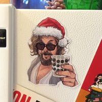 Image 1 of The DUDE Christmas Fridge Magnet!