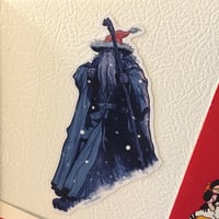 Image 2 of GREY WIZARD Christmas FRIDGE MAGNET!