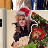 Image 2 of JARETH Christmas Fridge MAGNET!