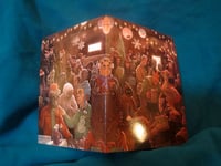 Image 2 of 10 PACK CANTINA SCENE Christmas CARDS!