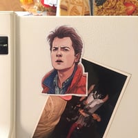 Image 4 of MARTY BttF FRIDGE MAGNET