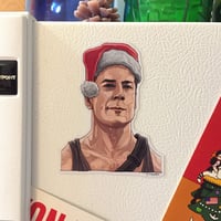 Image 1 of McClane Christmas Fridge Magnet!