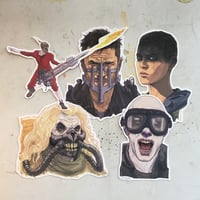 Image 1 of FURIOUS Waterproof Sticker 5 Pack SET!