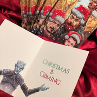 Image 3 of 10 PACK Night King Christmas CARDS!!