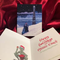 Image 1 of MID EARTH CHRISTMAS CARD!