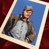 Image 5 of QUINT 8.5x11" Limited Edition JAWS PRINT!