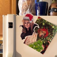 Image 3 of JARETH Christmas Fridge MAGNET!