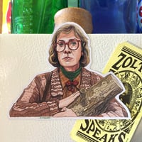 Image 1 of LOG LADY Fridge MAGNET