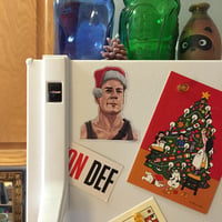 Image 3 of McClane Christmas Fridge Magnet!