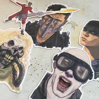 Image 4 of FURIOUS Waterproof Sticker 5 Pack SET!