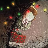 Image 2 of PENNYWISE 2017 Christmas CARD