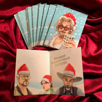 Image 1 of 10 PACK DUDE Christmas CARDS!