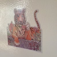 Image 4 of TIGER CHAI Fridge MAGNET!