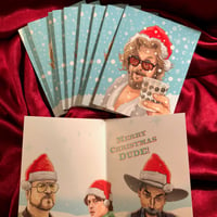 Image 2 of 10 PACK DUDE Christmas CARDS!