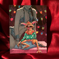 Image 3 of 10 PACK SALACIOUS Christmas CARDS!