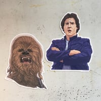 Image 1 of HAN/CHEWIE Sticker COMBO!