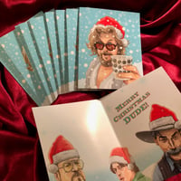 Image 3 of 10 PACK DUDE Christmas CARDS!