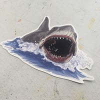 Image 2 of JAWS Open Mouth STICKER