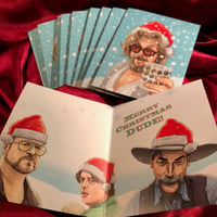 Image 4 of 10 PACK DUDE Christmas CARDS!