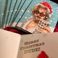 Image 5 of 10 PACK DUDE Christmas CARDS!