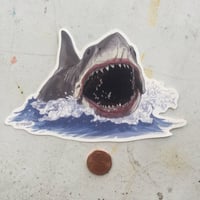 Image 4 of JAWS Open Mouth STICKER