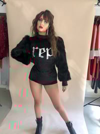 Image 2 of Black Velvet REP Playsuit 