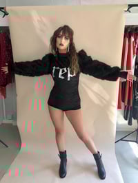 Image 1 of Black Velvet REP Playsuit 