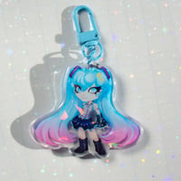 Image 2 of Hatsune Miku keychain