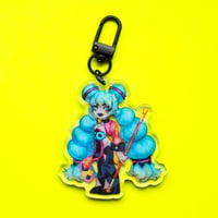 Image 1 of Hatsune Miku Noodle Stopper keychain