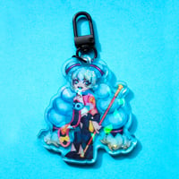 Image 2 of Hatsune Miku Noodle Stopper keychain
