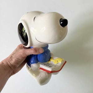 Image of Grande tirelire Snoopy années 80