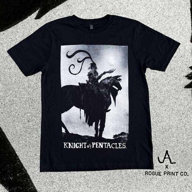 KNIGHT OF PENTACLES - Jeffrey Alan Love *BLACK*