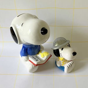 Image of Tirelire Snoopy années 70