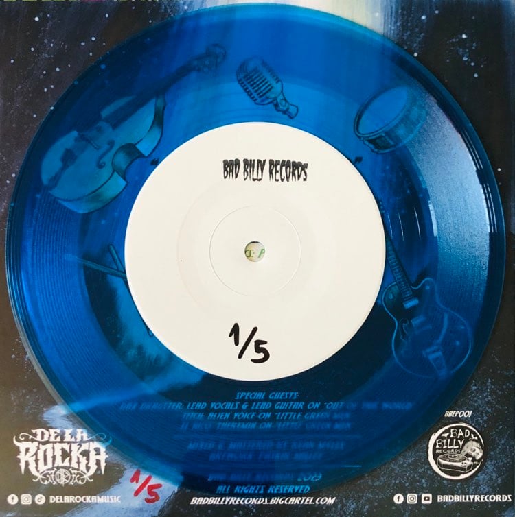 DE LA ROCKA - OUT OF THIS WORLD (feat. DAX DRAGSTER) *TEST PRESSING