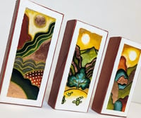 Image 1 of Tiny Triptych #2: Wild Wonderful