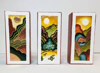 Image 2 of Tiny Triptych #2: Wild Wonderful