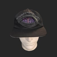 Image 2 of Black and Purple Monster Eye Flatbrim