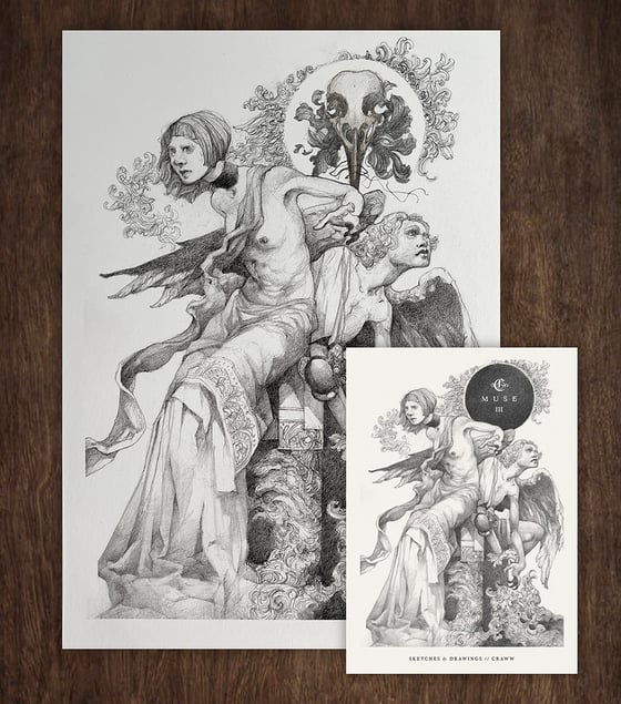 Image of MUSE III - embellished print and book preorder 03
