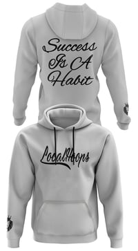 LocalHoops Classic Fleece Hoodie - Light Grey